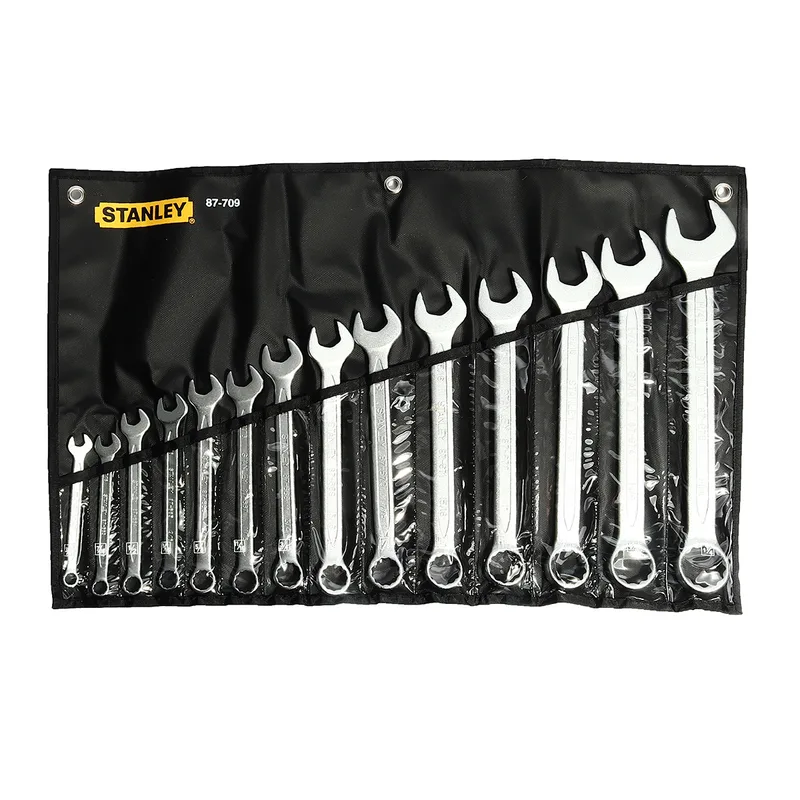 STANLEY ชุดประแจแหวนข้างปากตาย14ชิ้น 3/8"-1-1/4"