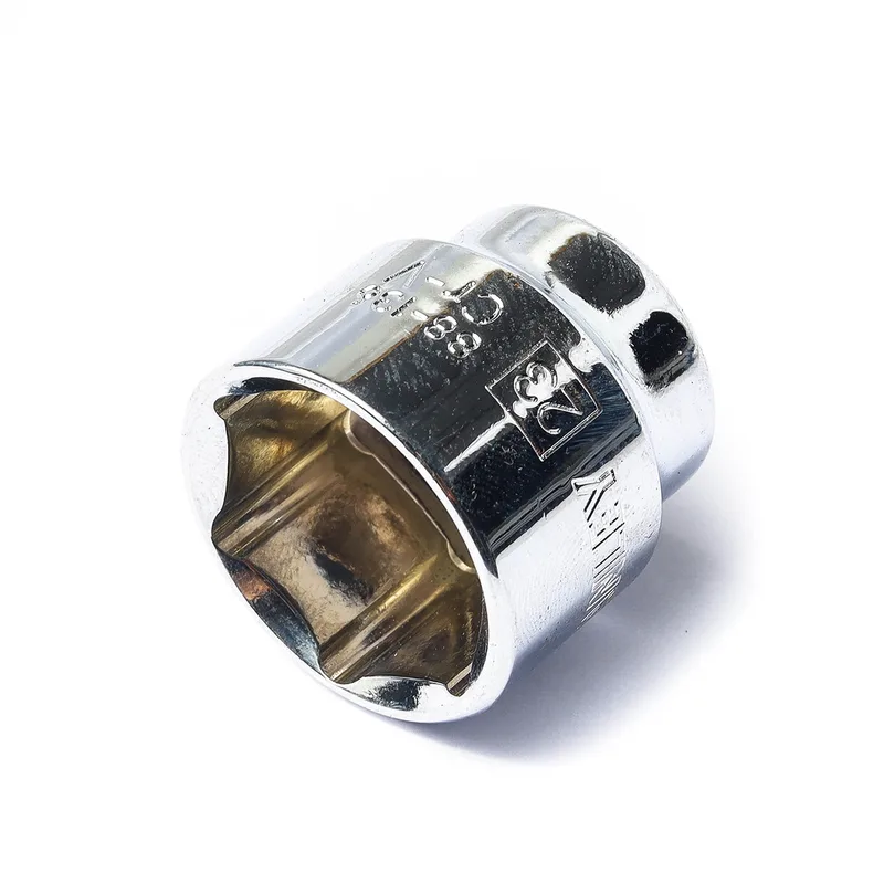STANLEY 88-136 ลูกบ็อกสั้น 6 เหลี่ยม 3/8"เบอร์23