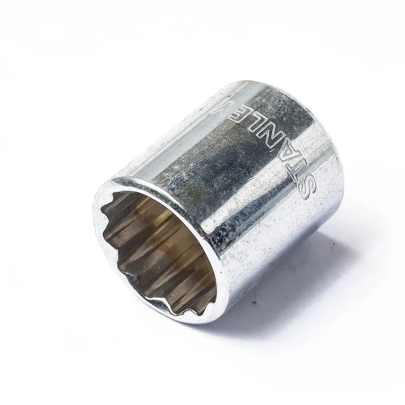 STANLEY 88-177ลูกบ็อกสั้น 12เหลี่ยม 3/8"ขนาด3/4"