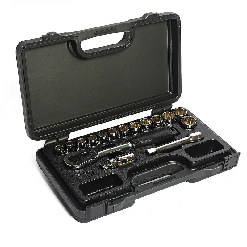 STANLEY 89-092 ชุดบ็อกซ์12PT 1/2" 16ชิ้น 8-24มม.