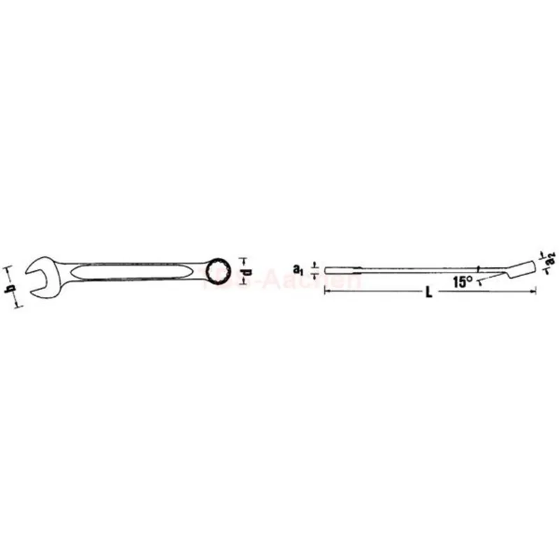 Stahlwille 40082222 13 22 COMBINATION SPANNER - Image 2