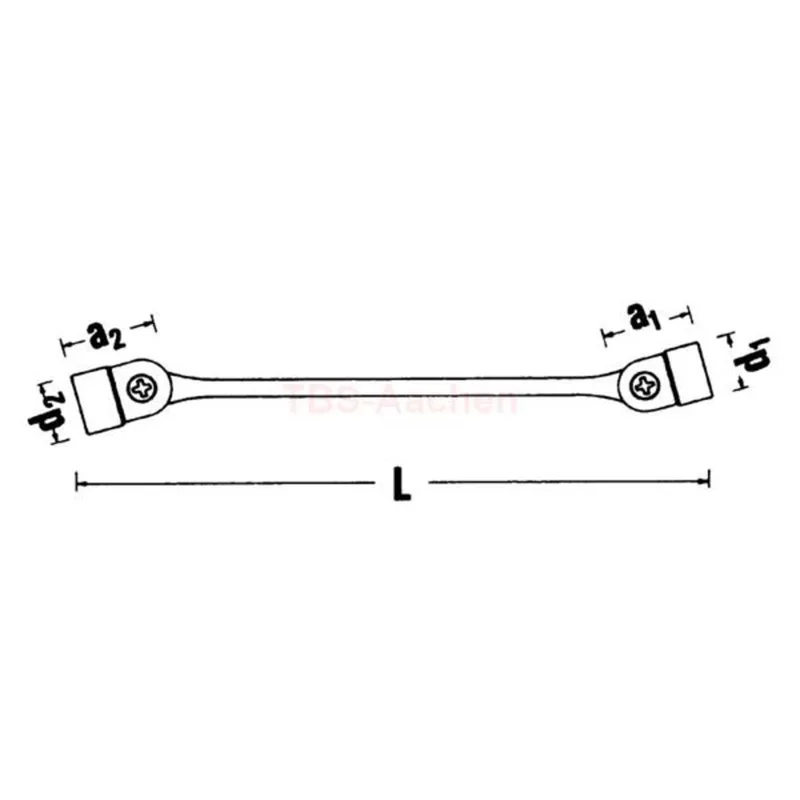Stahlwille 43090014 12500 14 NUT SPINNERS DRALL - Image 2