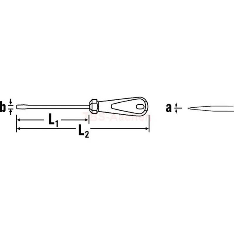 Stahlwille 48201100 4820 3K DRALL WORKSHOP SCREWDRIVERS - Image 2