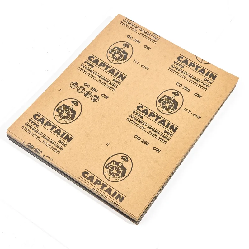 TOA CAPTAINกระดาษทรายน้ำ9"X11" #280(60/PAC) - Image 3