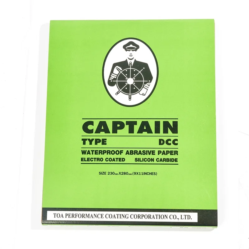 TOA CAPTAINกระดาษทรายน้ำ9"X11" #280(60/PAC) - Image 4