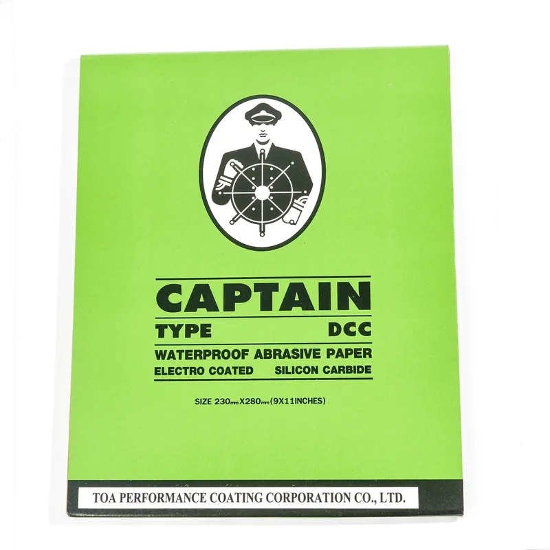 TOA CAPTAINกระดาษทรายน้ำ9"X11" #1000(60/PAC) - Image 4