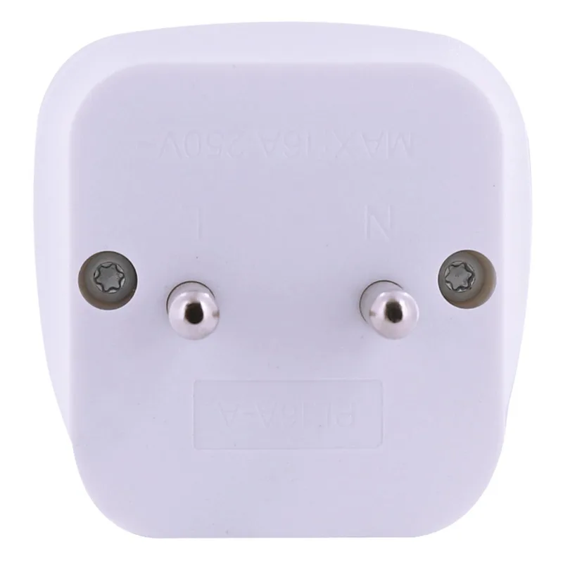 TOSHINO ปลั๊กแปลง 2IN1 2 ขากลม 16 แอมป์ รุ่น PL16A-A รองรับไฟ 3500W - Image 2
