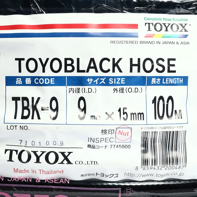 TOYOX TBK-9 สายโตโยแบล็ค 3/8"X100M - Image 3