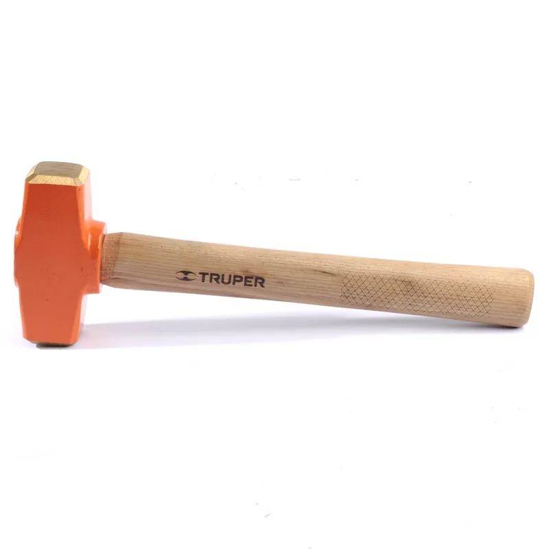 TRUPER ค้อนหัวทองเหลืองด้ามไม้ 3.3 ปอนด์ รุ่น 10575 - Image 2