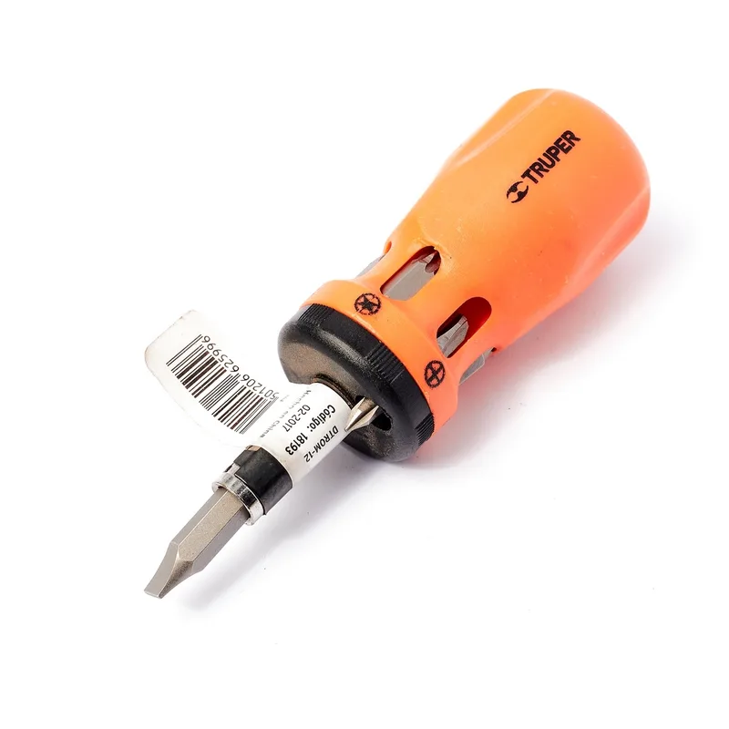 TRUPER ไขควงด้ามฟรี mini และ ดอกไขควง 12 หัว รุ่น 18193