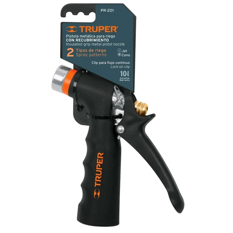 TRUPER ปืนฉีดน้ำเหล็ก รุ่น PR-201 ปรับการฉีดพ่น 2 แบบ