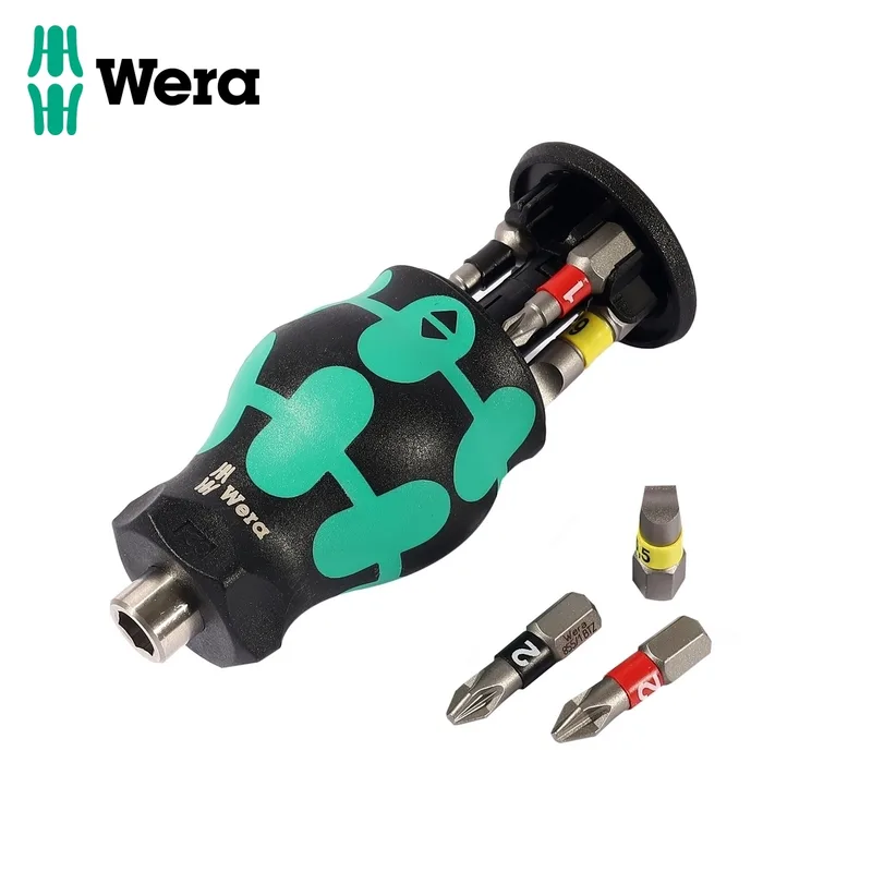 WERA ไขควงด้ามสั้น Kraftform Kompakt Stubby magazine 2 รุ่น 05008874001