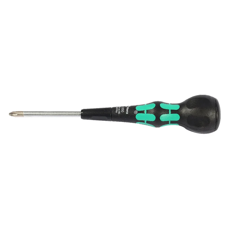 WERA ไขควงบอลหัวแฉก รุ่น 1850 PH Kraftform Ball-Grip Kreuzschlitz ขนาด 2 x 100 มม. - Image 2