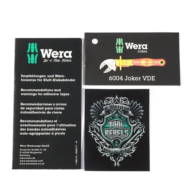 WERA ชุดประแจอัตโนมัติ 6004 JOKER VDE 4 SET 1 รุ่น 05020170001 - Image 7