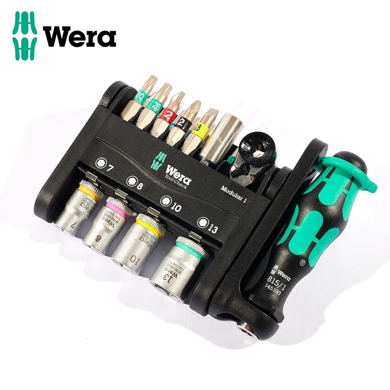 WERA ชุดไขควงและประแจ TOOLS-CHECK MODULAR 1 จำนวน 21 ชิ้น รุ่น 05049000001