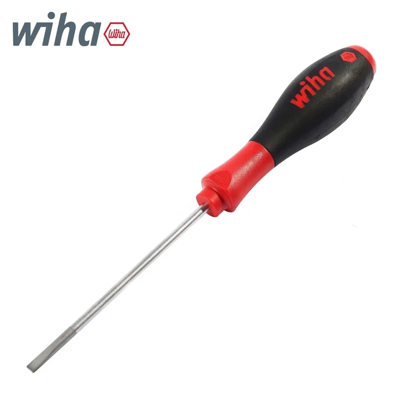 WIHA ไขควง SoftFinish หัวแบน ขนาด 4.0 x 100 มม. รุ่น 302 รหัส 00692
