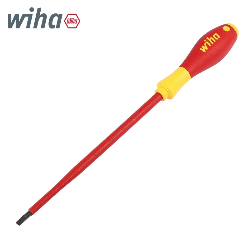 WIHA ไขควงกันไฟ SoftFinish หัวแบน ขนาด 4.5 x 175 มม. รุ่น 320N รหัส 00825