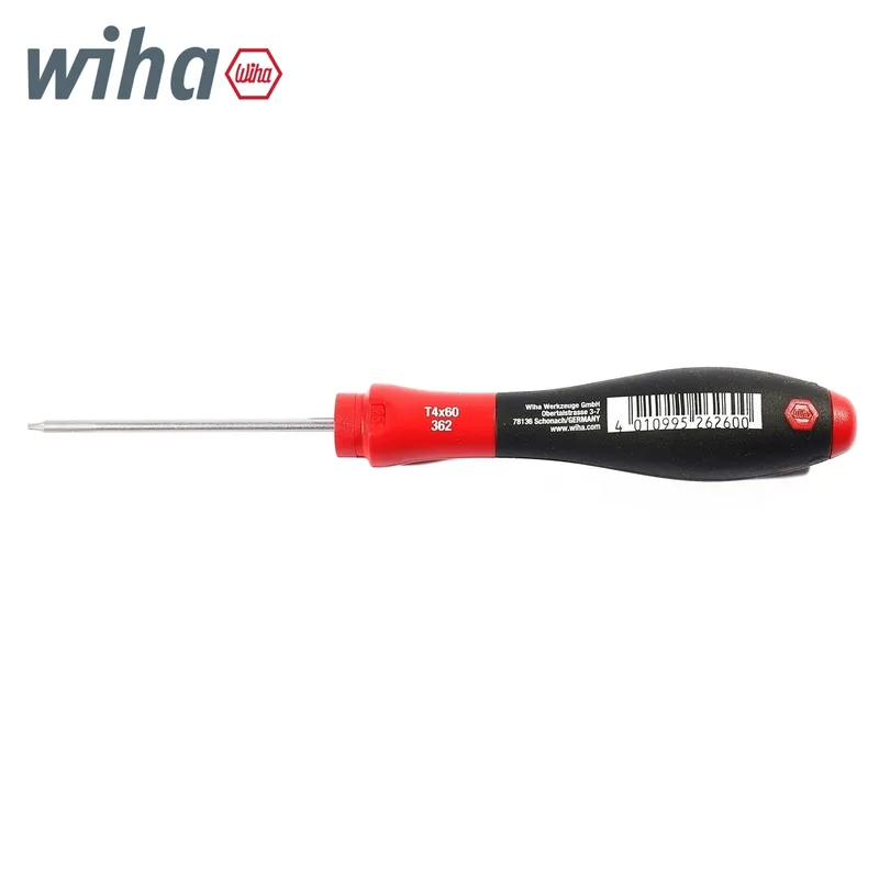 WIHA ไขควง SoftFinish หัว TORX ขนาด T4 x 60 มม. รุ่น 362 รหัส 26260 - Image 6