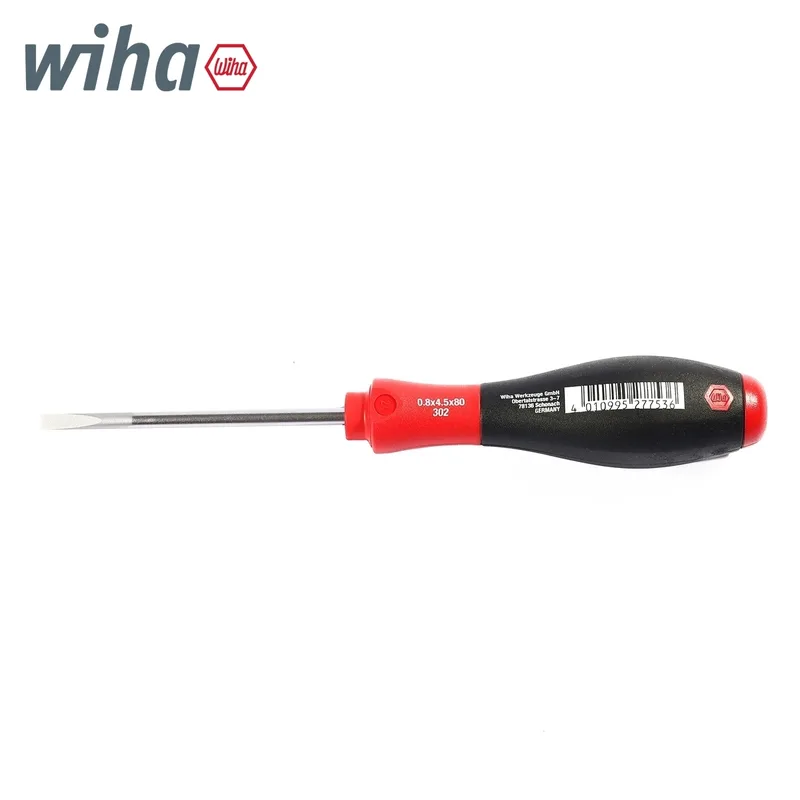 WIHA ไขควง SoftFinish หัวแบน ขนาด 4.5 x 80 มม. รุ่น 302 รหัส 27753 - Image 5