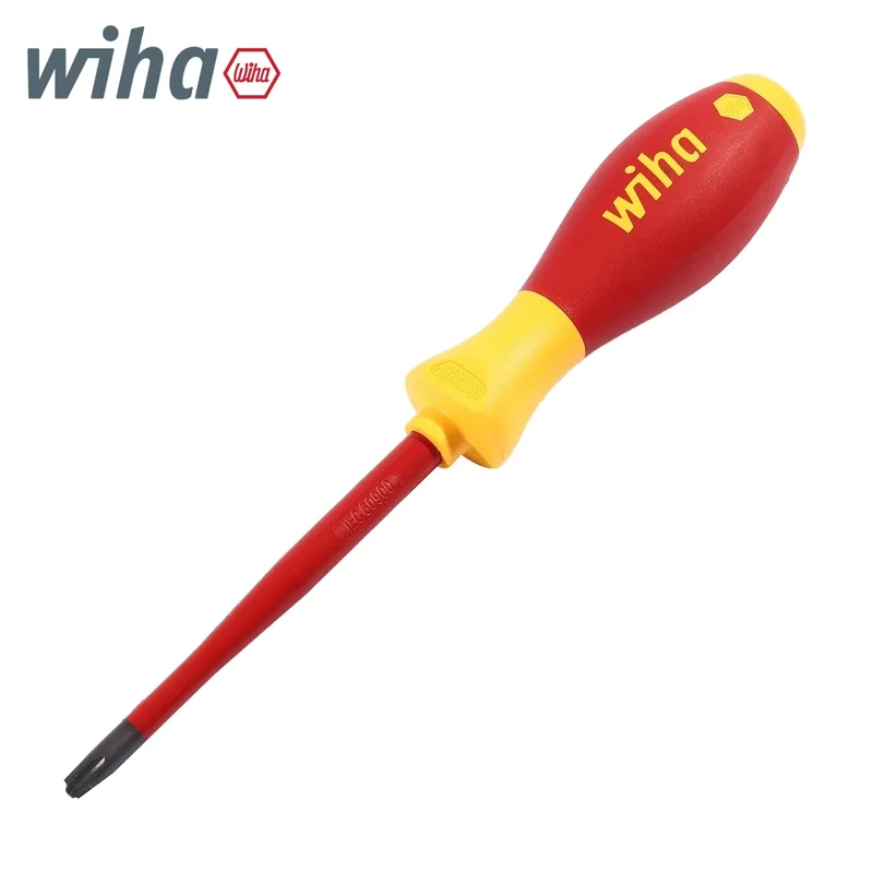 WIHA ไขควง SoftFinish Electric SlimFix แบบหัวแฉก ขนาด PH2 x 100 มม. รุ่น 3211 รหัส 35